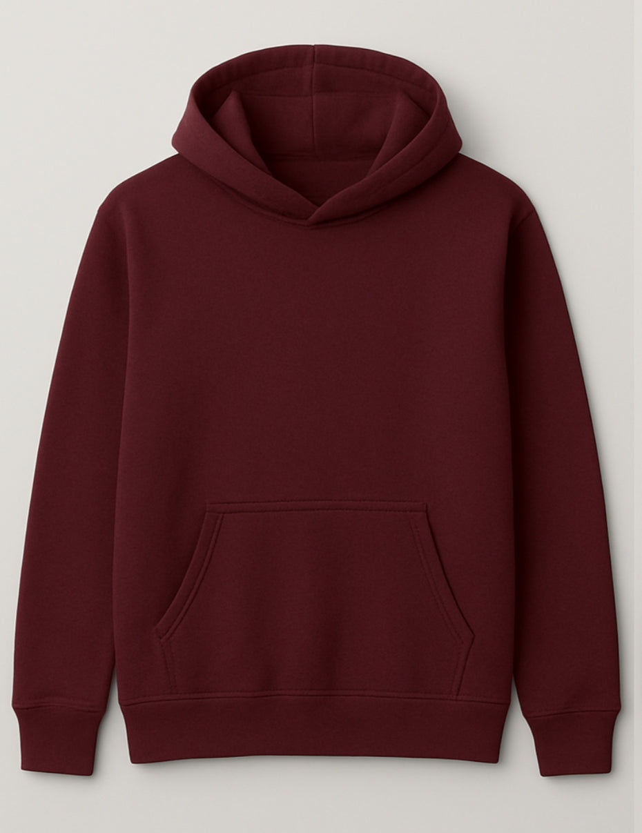 Nuvair original life Burgundy Oversized Hoodie