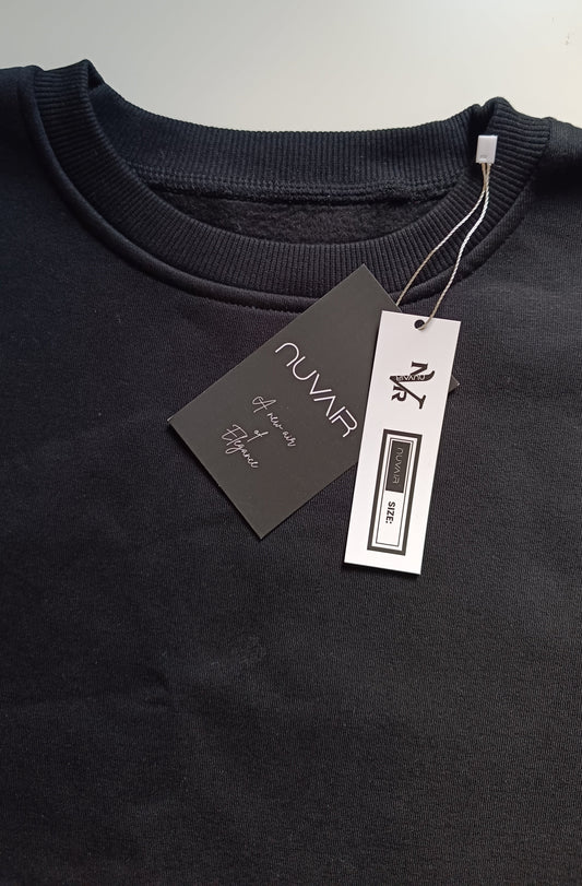 Nuvair Dynasty Grey word Crew Neck