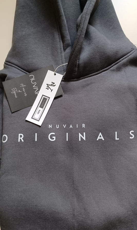 nuvair original life iron Oversized Hoodie