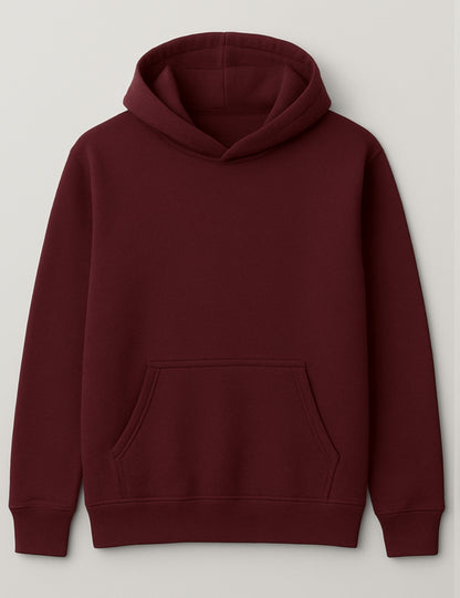 Nuvair original life Burgundy Oversized Hoodie