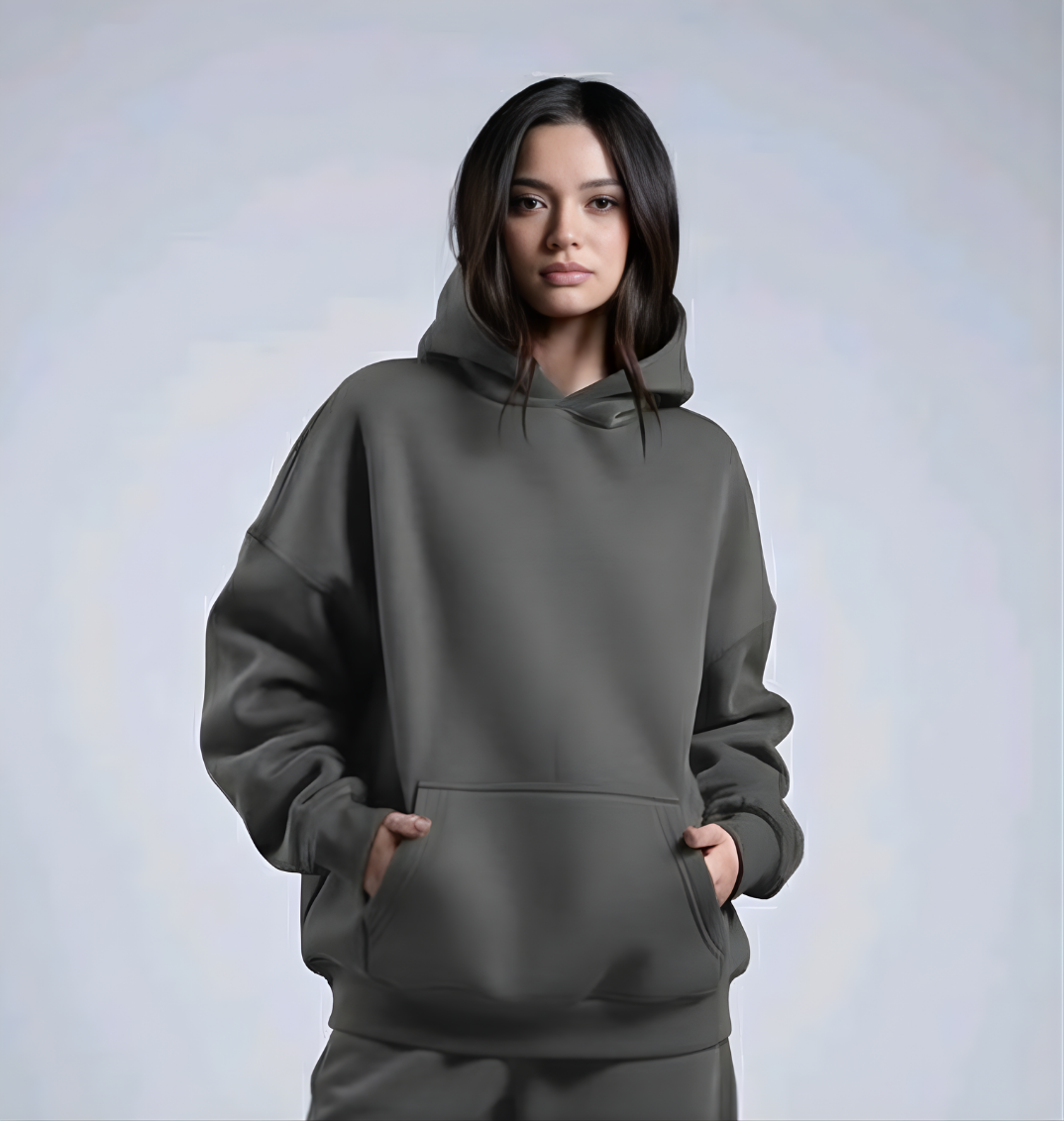 nuvair original life iron Oversized Hoodie