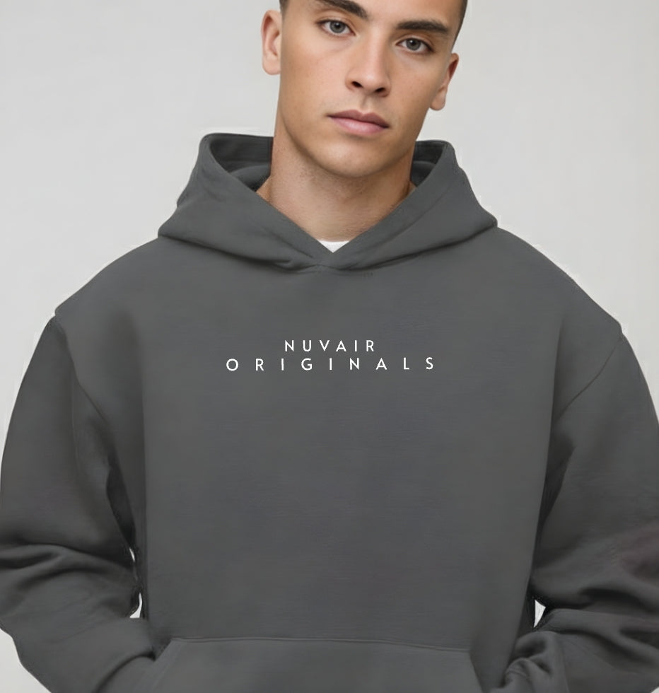 nuvair original life iron Oversized Hoodie